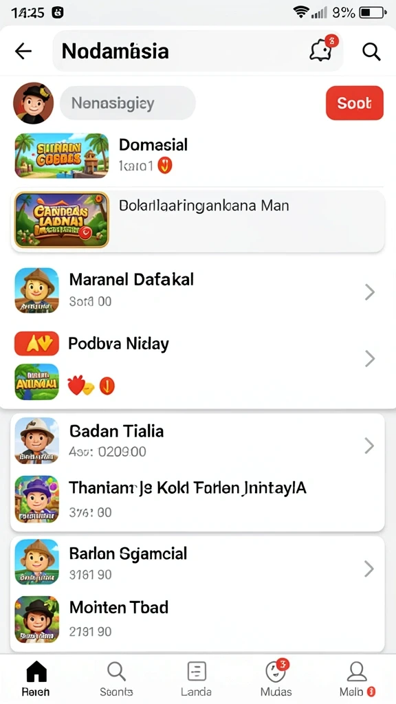 Tampilan antarmuka yang mudah dinavigasi dan intuitif.