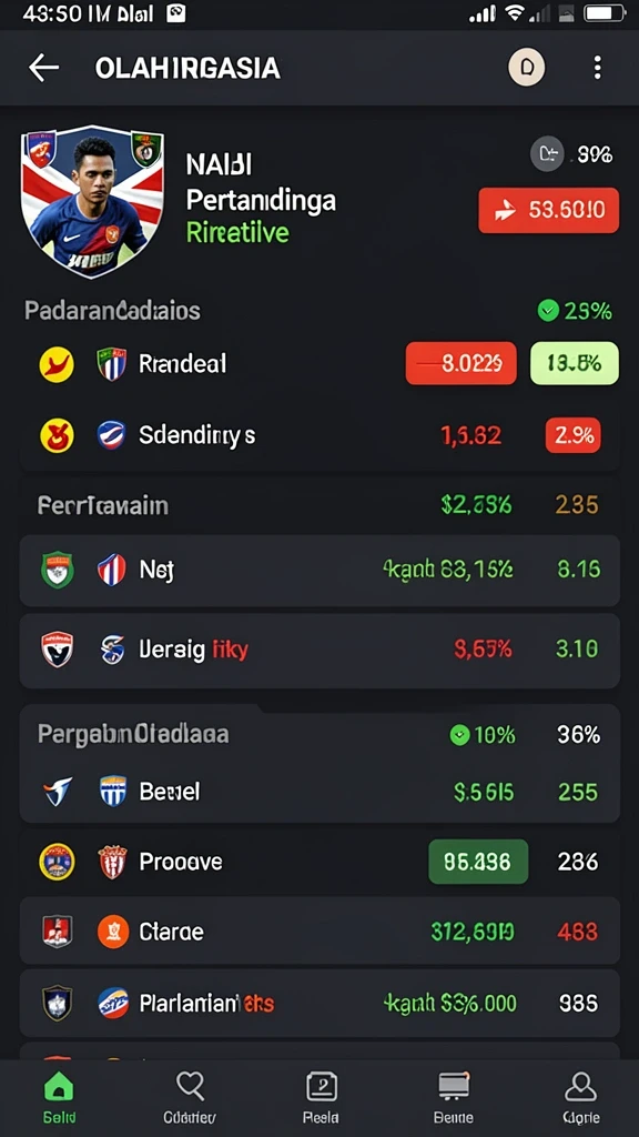 Tampilan permainan yang memukau dan penuh warna.