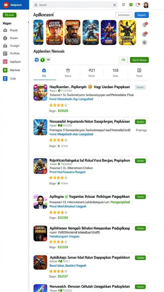 Beragam pilihan permainan judi online yang seru.