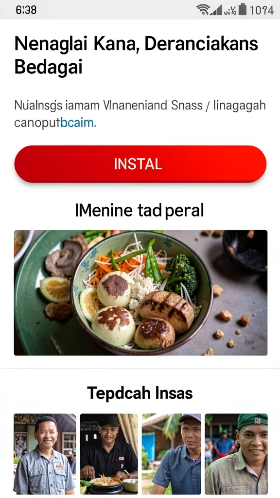Screenshot memperlihatkan interaksi pengguna dalam komunitas.
