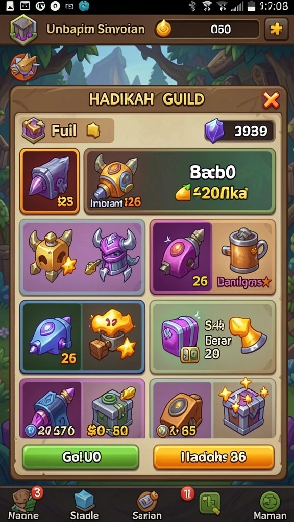 Screenshot menunjukkan komunitas pemain dalam event spesial.