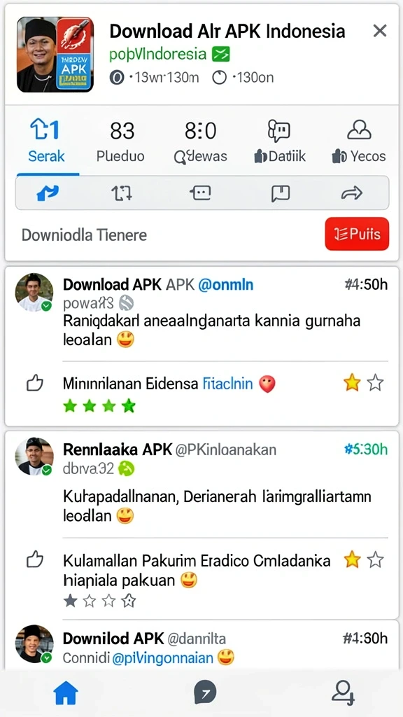 Berbagai jenis permainan taruhan tersedia di aplikasi.
