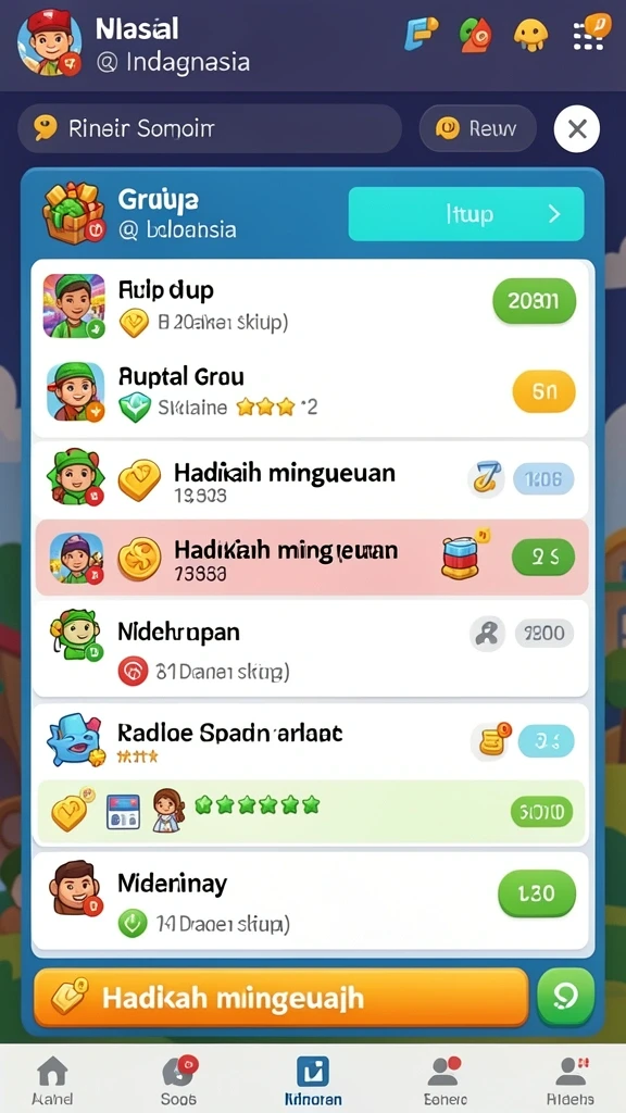 Komunitas aktif untuk berbagi tips dan strategi.