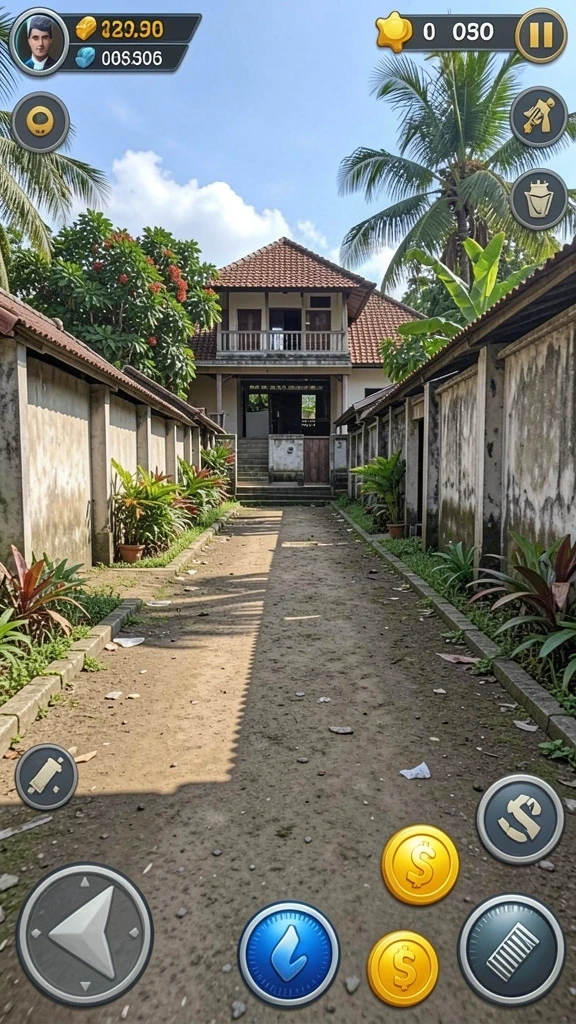 Tampilan antarmuka yang sederhana dan menarik.