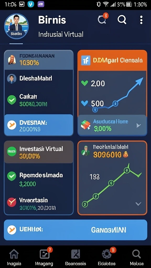 Banyak pilihan permainan menarik untuk dimainkan.