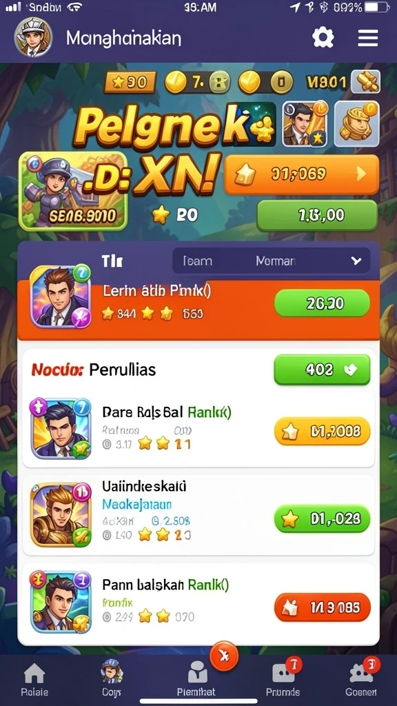 Karakter unik dalam FO8 siap beraksi.