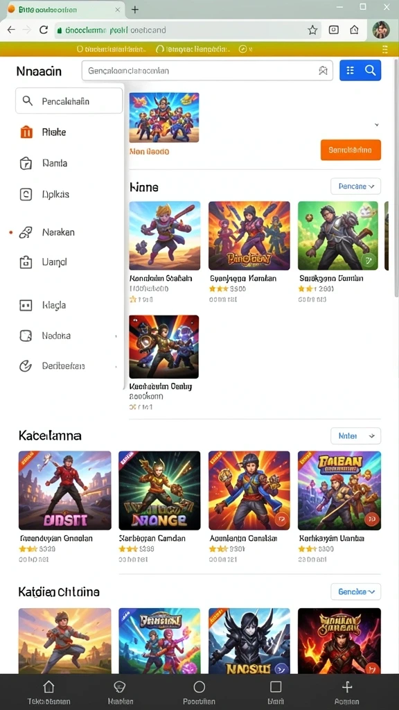 Karakter unik yang dapat diupgrade sesuai preferensi pemain.