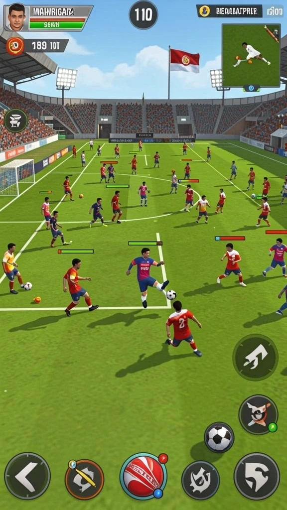 Momen seru dalam mode multiplayer bersama teman.