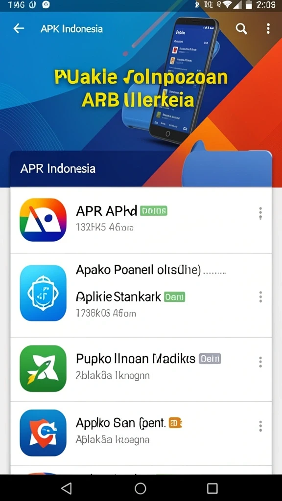 Tampilan utama aplikasi IDN668 yang menarik.