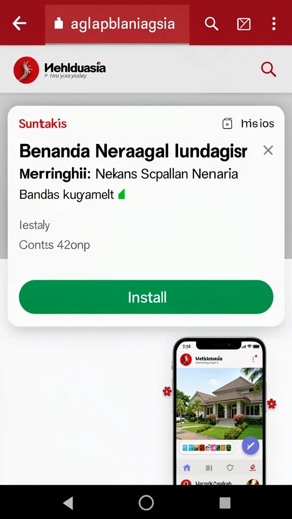 Tampilan level pertama yang menarik dan cerah.