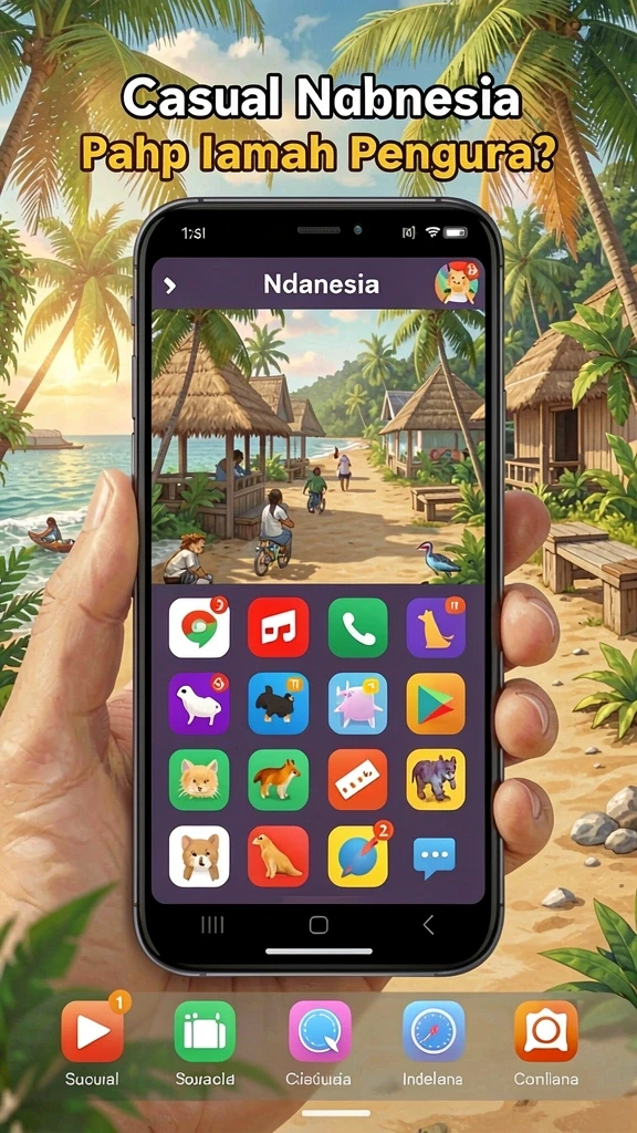 Tangkapan layar menampilkan dunia terbuka yang indah.
