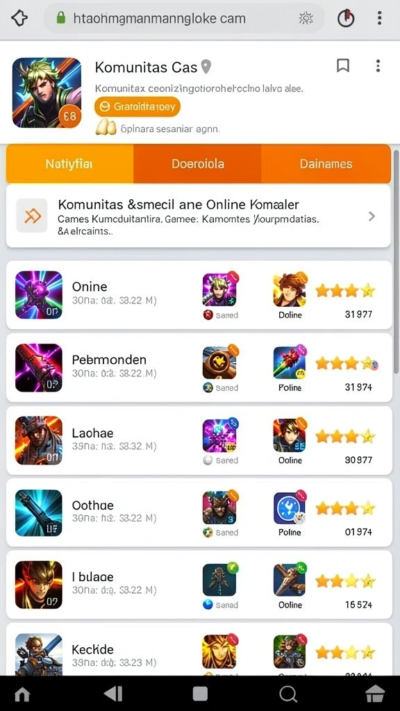 Tampilan antarmuka yang menarik dan user-friendly.