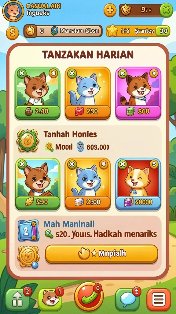 Sistem reward yang adil dan menguntungkan.