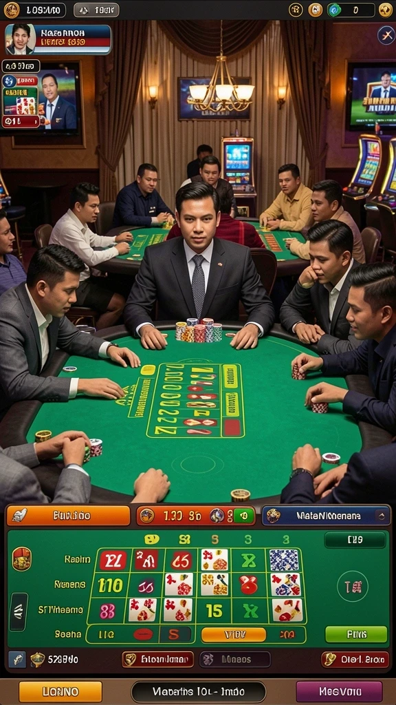 Tangkapan layar menunjukkan karakter utama dalam aksi.