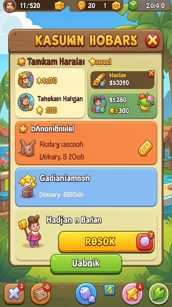Tampilan antarmuka yang intuitif dan mudah digunakan.