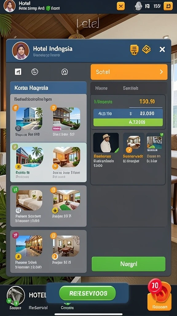 Screenshot pembaruan karakter baru dalam MERDEKA138.