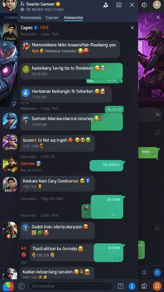Tampilan menu utama yang menarik dan mudah dinavigasi.