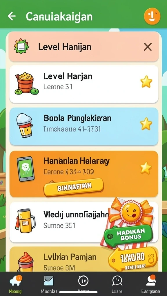Misi eksklusif dengan hadiah menarik menunggu Anda.
