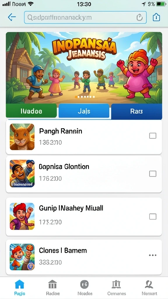 Tampilan antarmuka yang intuitif dan menarik.