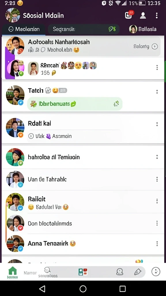Karakter yang dapat dikustomisasi sesuai keinginan pemain.