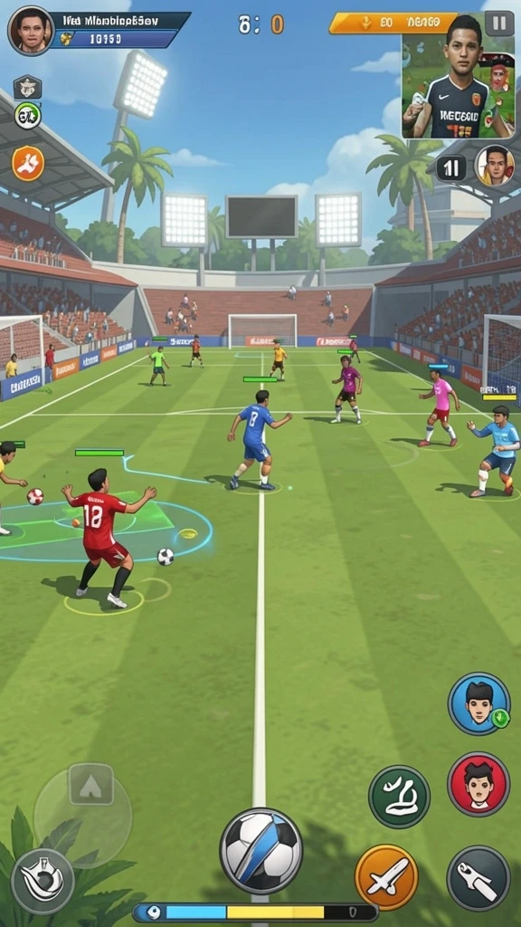 Level permainan yang beragam dan menantang.