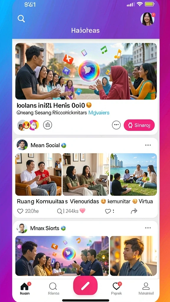Komunitas aktif yang selalu siap membantu pemain baru.