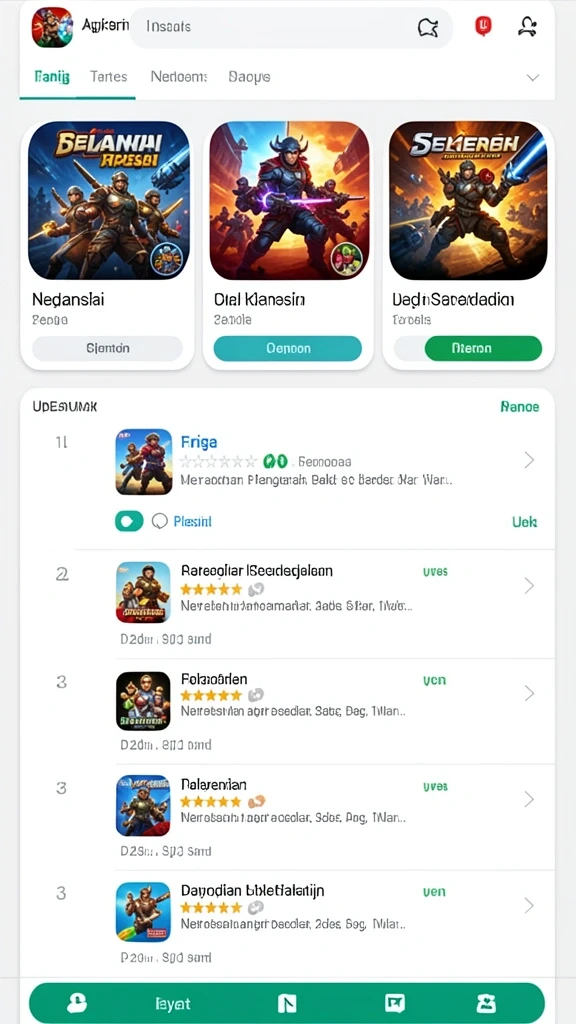 Screenshot dari mode multiplayer yang seru.