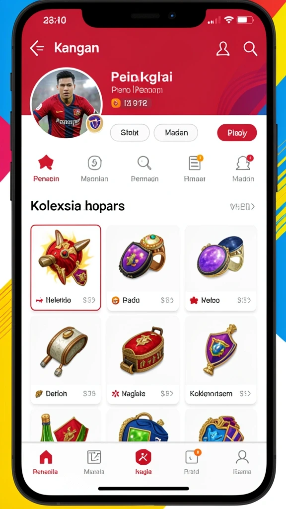 Tampilan gameplay yang dinamis dan seru.