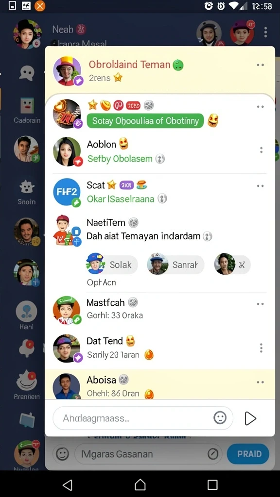 Pengguna dapat memilih berbagai mode permainan.