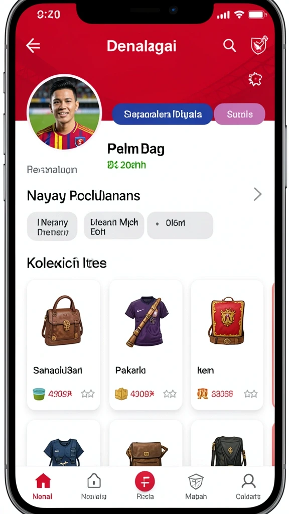 Screenshot menampilkan grafis menawan dalam RAYA22.