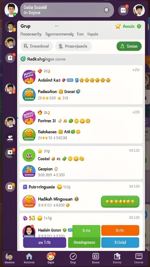 Tangkapan layar petualangan seru dalam RICH7.