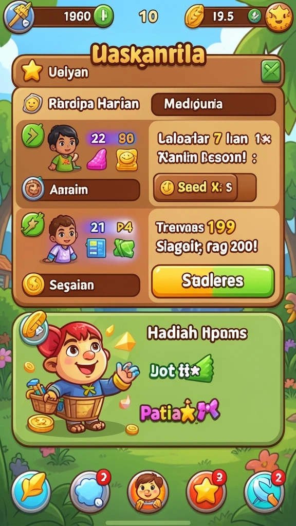 Menyerukan mode multiplayer bersama teman.