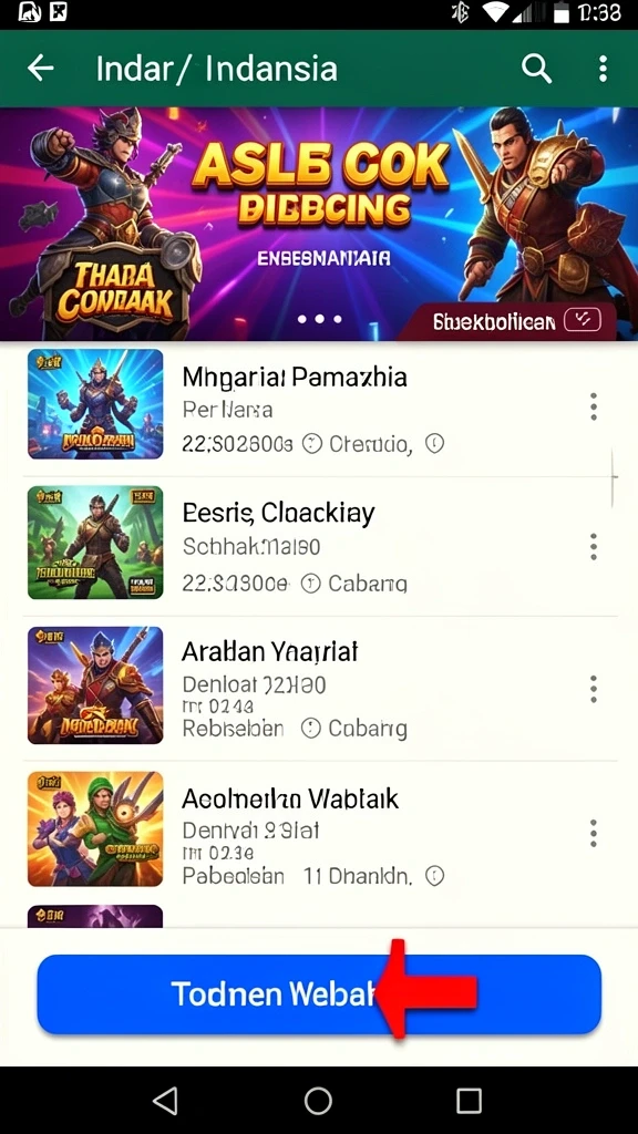 Tampilan awal yang menarik dan intuitif.
