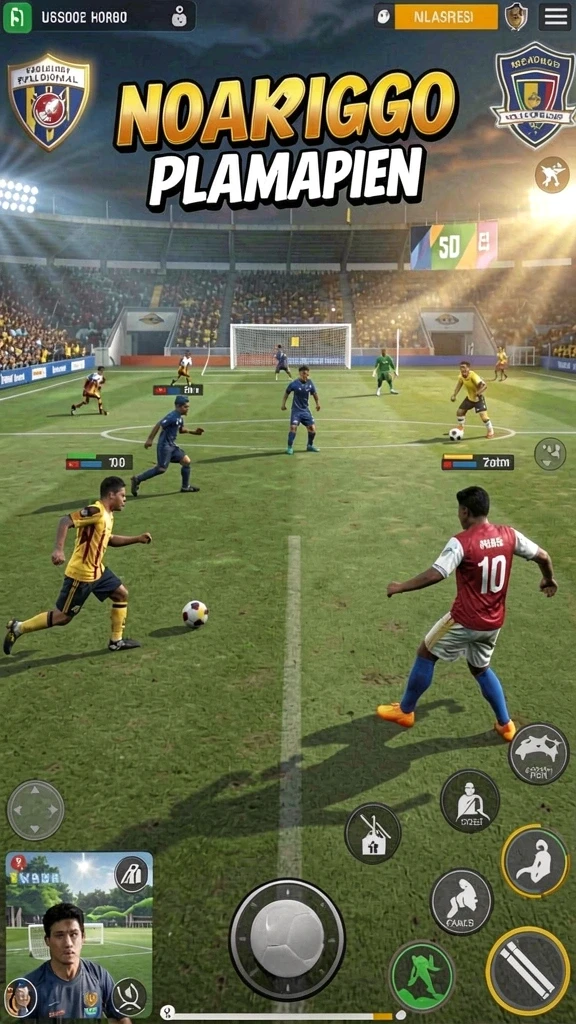 Karakter lucu yang dapat dipilih di dalam game.
