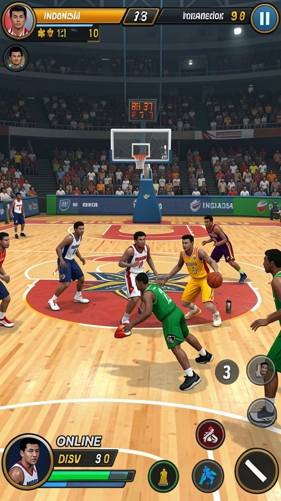 Screenshot gameplay dengan tantangan seru.