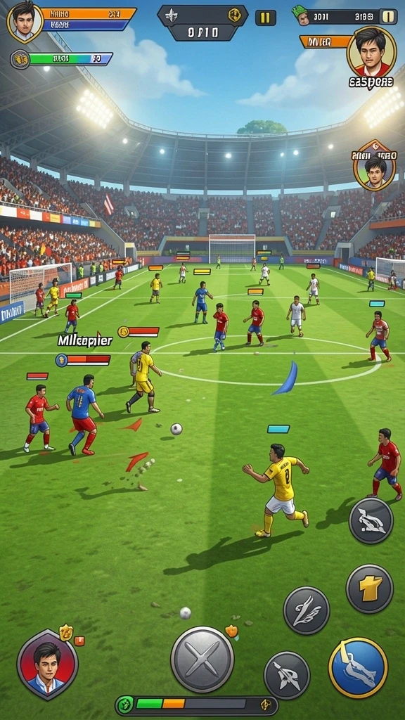 Fitur komunitas yang memungkinkan interaksi antar pemain.