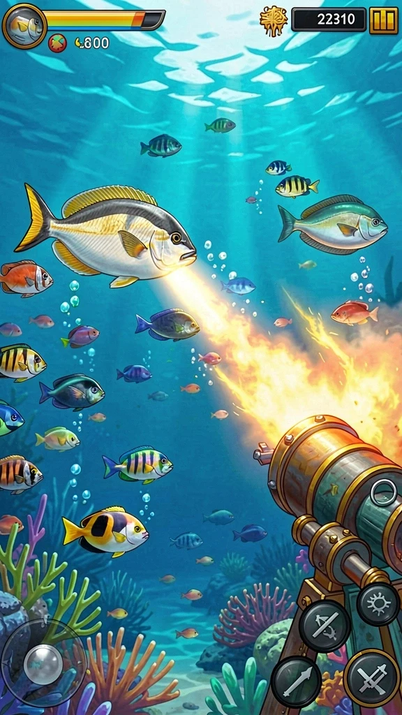 Fitur multiplayer yang memungkinkan bermain bersama teman.