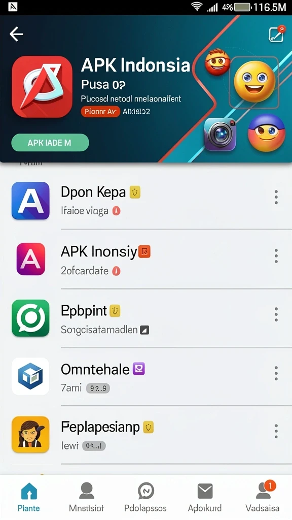 Tampilan utama dari aplikasi SURYA88 yang menarik.