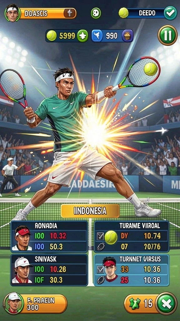 Screenshot T9999 - Momen seru dalam permainan.