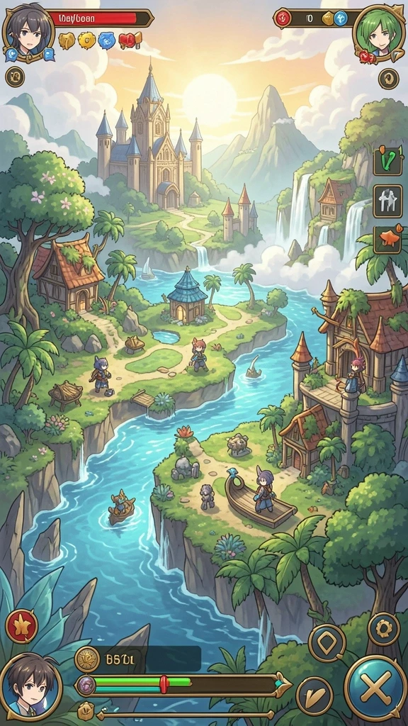 Tampilan awal game TENTOTO yang mengesankan.