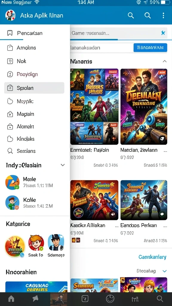 Mode turnamen yang menarik dan menantang.