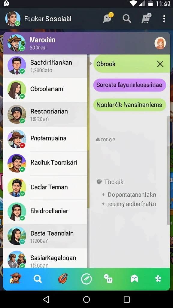 Pengalaman bermain yang imersif dan mendidik.