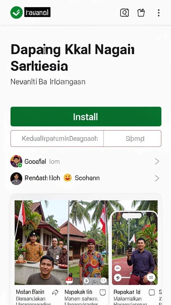Antarmuka yang ramah pengguna dan mudah dinavigasi.
